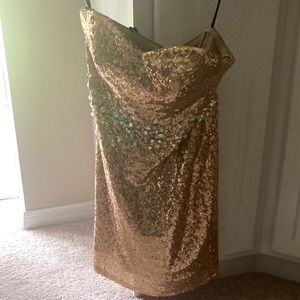 Gold Dress